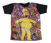 Camiseta Blusa Adulto Unissex Série Os Simpsons Hommer A038 BM