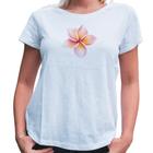 Camiseta blusa feminina babylook Vibe Tropical manga curta Moda Gringa