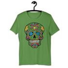 Camiseta Blusa Feminina - Caveira Mexicana Skull