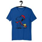 Camiseta Blusa Feminina - Snoopy de Natal