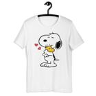 Camiseta Blusa Feminina - Snoopy Love