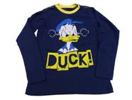 Camiseta Blusa Manga Longa Pato Donald Meia Estação Inverno Infantil Maj684 RCH