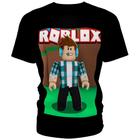 Camiseta T-Shirt Roblox Personagem Player Jogador Algodão