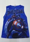 Camiseta Blusa Regata Infantil Capitão America Maj226 BRC