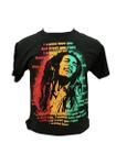 Camiseta Bob Marley , Reggae, Rasta, 100% algodão - cod 0094