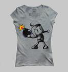 Camiseta Bomberman Feminina Gamer