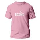 Camiseta Boxing Masculina Algodão Estampada