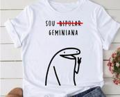 Camiseta Branca Signos Bento em Algodão