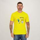 Camiseta Brasil Craque do Hexa Amarela