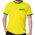Camiseta Brasil verde amarelo camisa pronta entrega copa