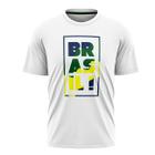 Camiseta Braziline Brasil Harpia Branca - Masculina