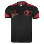 Camiseta Braziline Flamengo Zico Retrô Infantil