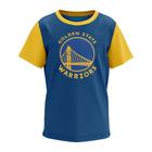 Camiseta Braziline NBA Nomad Golden State Warriors - Juvenil - Azul