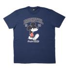 Camiseta Brook Sthil Masculina Over Surf Plus Size Mickey Mau Humorado Marinho