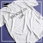 Camiseta Brooklyn 1986 Unissex 100% Algodão