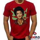 Camiseta Bruno Mars 100% Algodão Pop Geeko