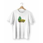 Camiseta c_decks skateboard cactus branca