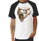 Camiseta Cabeça De Lobo Gigante