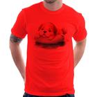 Camiseta Cachorrinho Na Piscina - Foca na Moda