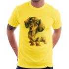 Camiseta Cachorro Dachshund - Foca na Moda