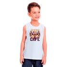 Camiseta café coffee humor infantil02