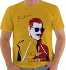 Camiseta Camisa 468 Freddie Mercury Banda Queen