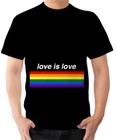 Camiseta Camisa Ads Amor é amor Bandeira lgbt 4