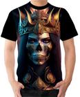 Camiseta Camisa Ads Caveira rainha Crânio Morte