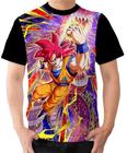 Camiseta camisa Ads Dragon ball Goku 8