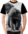 Camiseta camisa Ads Elefante Mamute África Animais 7