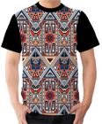 Camiseta Camisa Ads  Estampa Africana Malha Africana Colorida 18