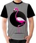 Camiseta Camisa Ads Flamingo Ave Rosa