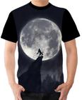 Camiseta camisa Ads Halloween Lobisomen Lua cheia