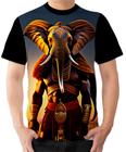 Camiseta Camisa Ads  Homem cabeça de Elefante Mamute