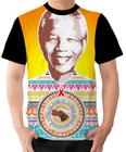 Camiseta Camisa Ads Nelson Mandela África do Sul Resistência Racismo 2