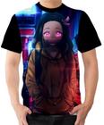 Camiseta Camisa Ads Nezuko Kimetsu no yaiba Demon Slayer 3