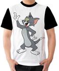 Camiseta Camisa Ads Tom e Jerry Gato e rato 3