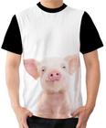 Camiseta Camisa AdsPorco Porquinho Pig Animal Filhote 1