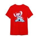 Camiseta Camisa Angel & Stitch I Love You Bt139