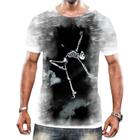 Camiseta Camisa Arte Tumblr Esqueletos Caveira Ossos Moda 2