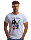 Camiseta Camisa Autismo Pai de Autista M06 - Rainha da Floresta