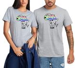 Camiseta Camisa Básica Unissex T-shirt Coleção Nações ÁFRICA 100% Algodão