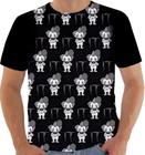 Camiseta Camisa Blusa Estampa Temática Festa Halloween Dia das Bruxas Palhaço Abóbora Caveira