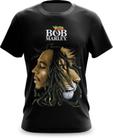 Camiseta Camisa Bob Marley Reggae
