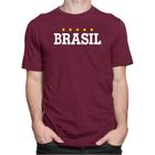 Camiseta Camisa Brasil Brasileiro Escrita Copa Jogo Unissex