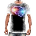 Camiseta Camisa Cérebro Inteligência Mental Psicologia HD 14