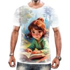 Camiseta Camisa Crianças Leitura Amigos Livros Desenhos 3