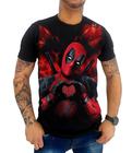 Camiseta Camisa Deadpool Masculina Infantil Herois Marvel