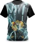 Camiseta Camisa Demon Slayer Zenitsu Anime 09