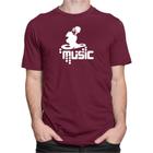 Camiseta Camisa Dj Pick-up Música Eletronica Rap Masculina